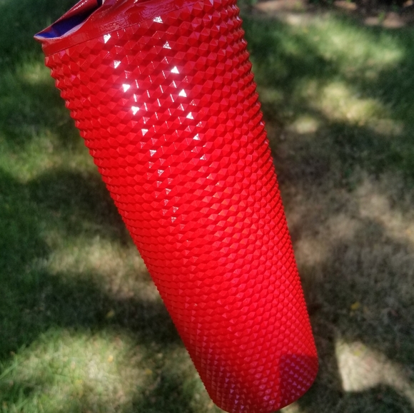 🆕️Starbucks, Custom, Apple Red Studded Tumbler - Picture 8 of 10
